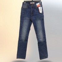Men's Comfort Stretch Mid Wash Indigo Denim Pants