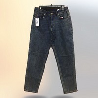 Men's Comfort Stretch Dark Indigo Loose Fit Denim Pants
